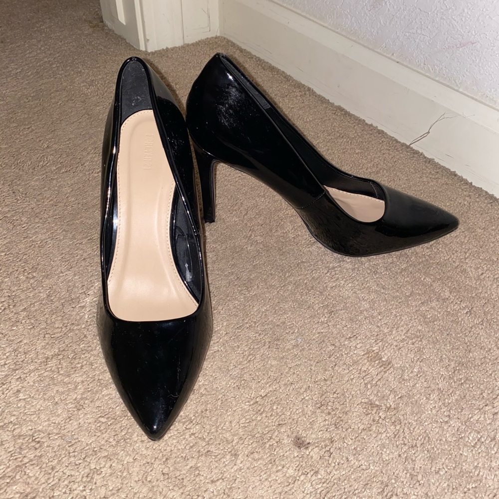 Black heels